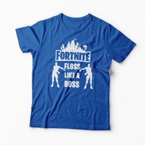 Tricou Fortnite Floss Like A Boss - Bărbați-Albastru Regal